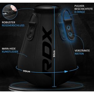 Produktbild für Boxsack RDX-Sports Maize Set, gefüllt mit Textilresten, 8 kg