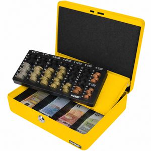 Produktbild für Geldkassette HMF 10015 15, mit Zylinderschloss
