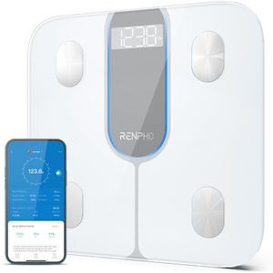 Produktbild für Personenwaage RENPHO Elis 1C, A033-W, App-fähig, weiß