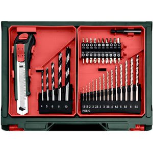 Produktbild für Akku-Bohrschrauber Metabo PowerMaxx BS BASIC SET