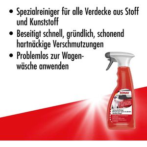 Produktbild für Kunststoffreiniger Sonax Cabrioverdeck Reiniger