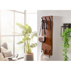 Produktbild für Wandgarderobe Wohnling WL6.360, Massivholz