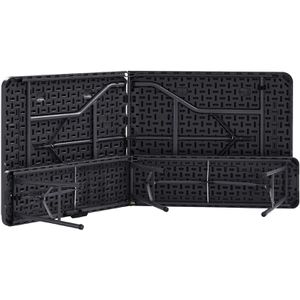 Produktbild für Bierzeltgarnitur Arebos anthrazit