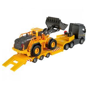 Produktbild für Baustellenfahrzeug Majorette Volvo Truck Tieflader