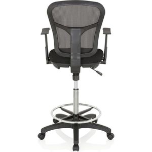 Produktbild für Arbeitsstuhl hJh-OFFICE Top Work 108, schwarz