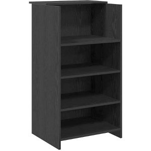Produktbild für Empfangstheke vidaXL 859016, schwarz