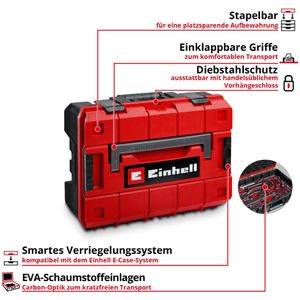 Produktbild für Werkzeugkoffer Einhell E-Case Elektrik, 370516