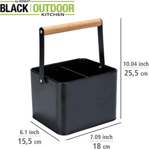 Produktbild für Aufbewahrungskorb Wenko Baco 55023100, 7L
