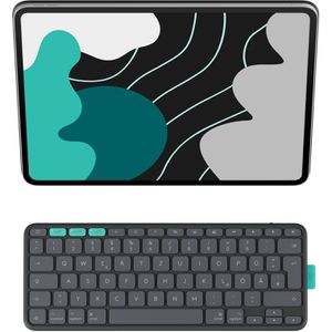 Produktbild für Tablet-Hülle Logitech Flip Folio, 920-013382, grau