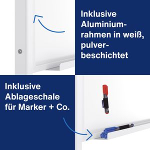 Produktbild für Moderationstafel Magnetoplan Universal 3-in-1, mit Rollen