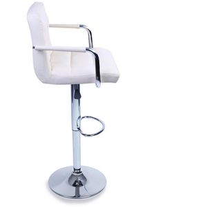 Produktbild für Barhocker Tresko BH-017, drehbar mit Lehne