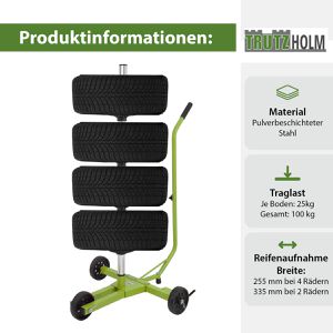 Produktbild für Felgenbaum Trutzholm 72610, aus Aluminium, fahrbar