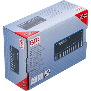 Produktbild für Locheisen BGS-technic 74570, 15-teilig