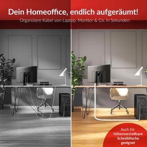 Produktbild für Kabelschlauch Label-the-cable PRO 5120, weiß