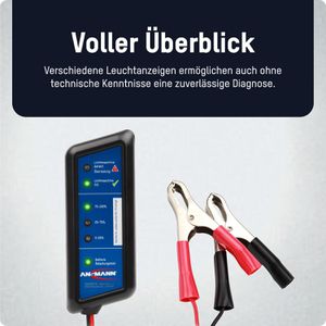 Produktbild für Autobatterie-Tester Ansmann KFZ Power Check