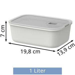Produktbild für Frischhaltedose Mepal EasyClip, aus Kunststoff