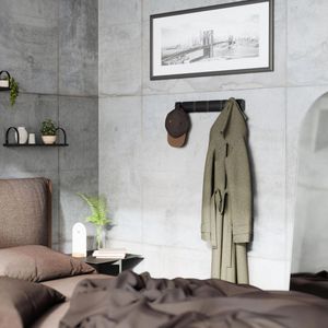 Produktbild für Garderobenleiste Umbra Flip 5, 318850-040, schwarz