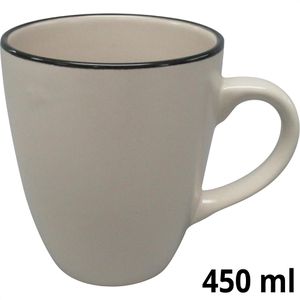 Produktbild für Kaffeebecher Van-Well Campo white, 450ml