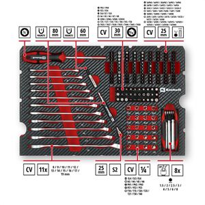Produktbild für Werkzeugkoffer Einhell E-Case Mechanik, 370513