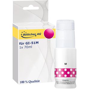 Produktbild für Tinte Böttcher-AG für Canon GI-51M