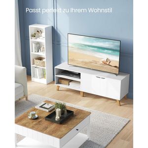 Produktbild für Lowboard Vasagle LTV027T46, aus Holz, weiß