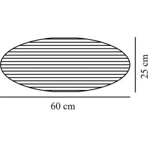 Produktbild für Lampenschirm Nordlux Villo, oval