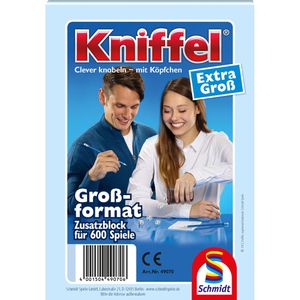 Spielblock Schmidt-Spiele Großer Kniffelblock