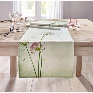 Produktbild für Tischläufer Frank-Flechtwaren Allium, 337603, waschbar