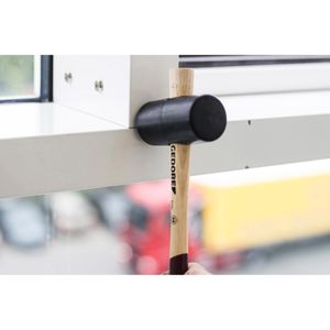Produktbild für Gummihammer GEDORE 226 E-0, 8825500, Kopf-Ø 40mm