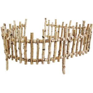 Rasenkante Frank-Flechtwaren 101475, braun, flexibel