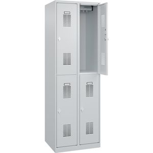 Produktbild für Spind CP-Möbel Basis PLUS, lichtgrau