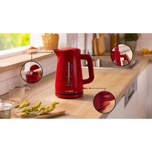 Produktbild für Wasserkocher Bosch MyMoment TWK3M124, rot