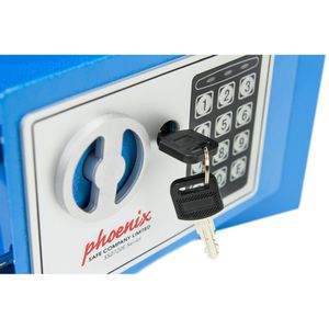 Produktbild für Tresor Phoenix Home/Office SS0721EB, blau