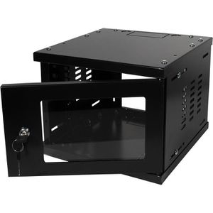 Produktbild für Netzwerkschrank LogiLink Cabinet SOHO, W06Z33B, 10 Zoll