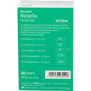 Produktbild für Pflaster Wero MasterTex Perfect Mix, 50 Strips