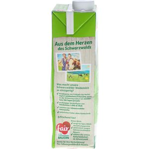 Produktbild für Milch Schwarzwaldmilch fettarme H-Weidemilch, Fettgehalt 1,5%