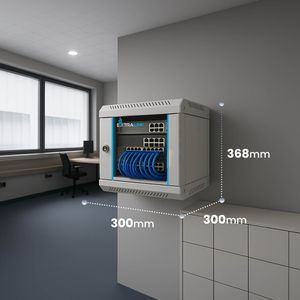 Produktbild für Netzwerkschrank Extralink Standard, EX.14473, 10 Zoll