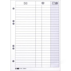 Ersatzeinlagen Veloflex 5359000, Adressen, A5