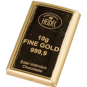 Produktbild für Geschenkset Heidel großer Gold-Koffer