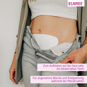 Produktbild für Wärmepflaster ELANEE Menstruation, 2 Stück