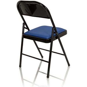 Produktbild für Klappstuhl hJh-OFFICE TUDELA, 803002, blau
