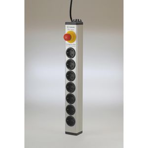 Produktbild für Steckdosenleiste Ehmann Aluminium, mit 3m Kabel