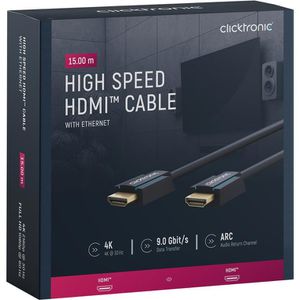 Produktbild für HDMI-Kabel Clicktronic 70309 HDMI 1.4, vergoldete Stecker