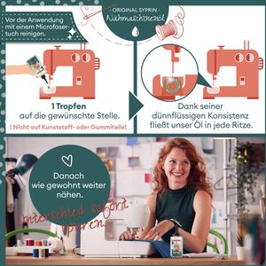 Produktbild für Multifunktionsöl Original-Syprin 0006, Nähmaschinenöl