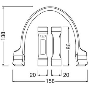 Produktbild für Arbeitsleuchte OSRAM LEDinspect Neck Light, LED