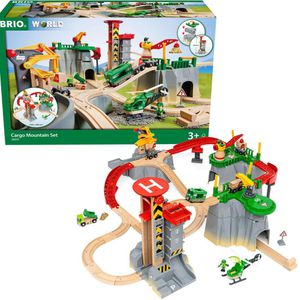 Spielzeugeisenbahn BRIO World Gebirgs-Frachten Set