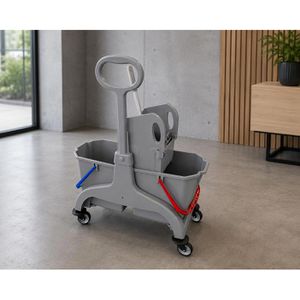 Produktbild für Reinigungswagen Böttcher-AG ECO, Doppelfahrwagen