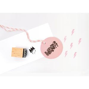 Produktbild für Motivstempel Folia Stempelset Einhorn, aus Holz