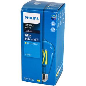 Produktbild für LED-Lampe Philips Filament, E27