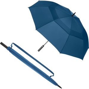 Regenschirm Fare AC-Golfschirm, XXL, marine, windsicher